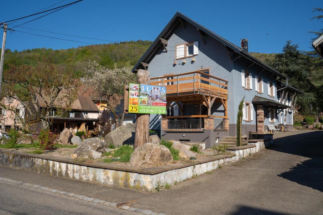 Locations Des 3 Sommets Avec Sauna Et Spa En Alsace Sondernach المظهر الخارجي الصورة