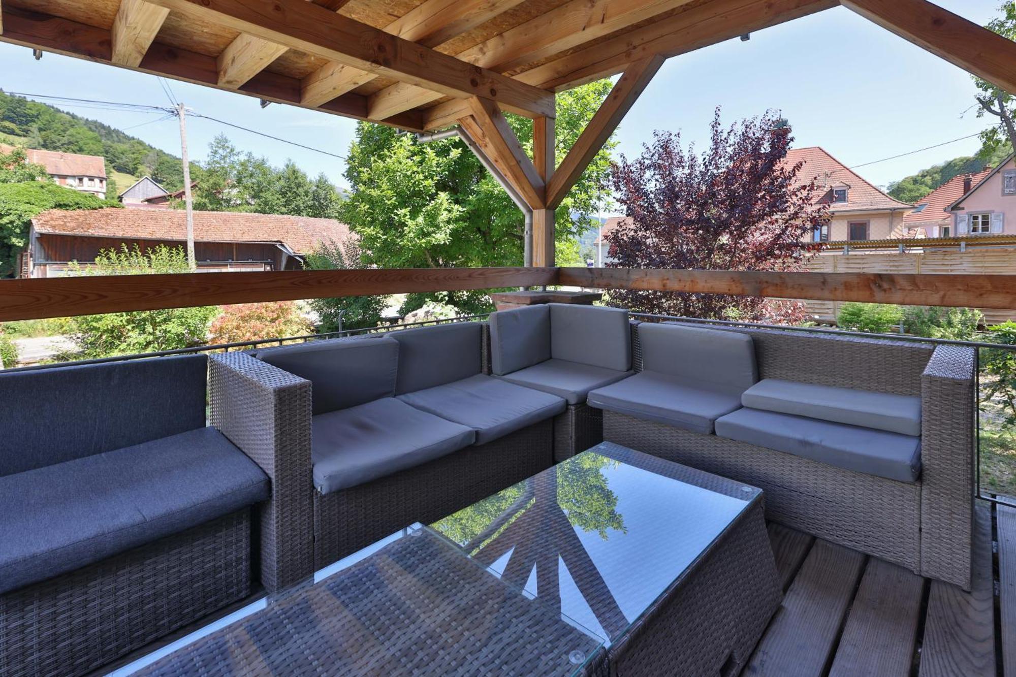 Locations Des 3 Sommets Avec Sauna Et Spa En Alsace Sondernach المظهر الخارجي الصورة