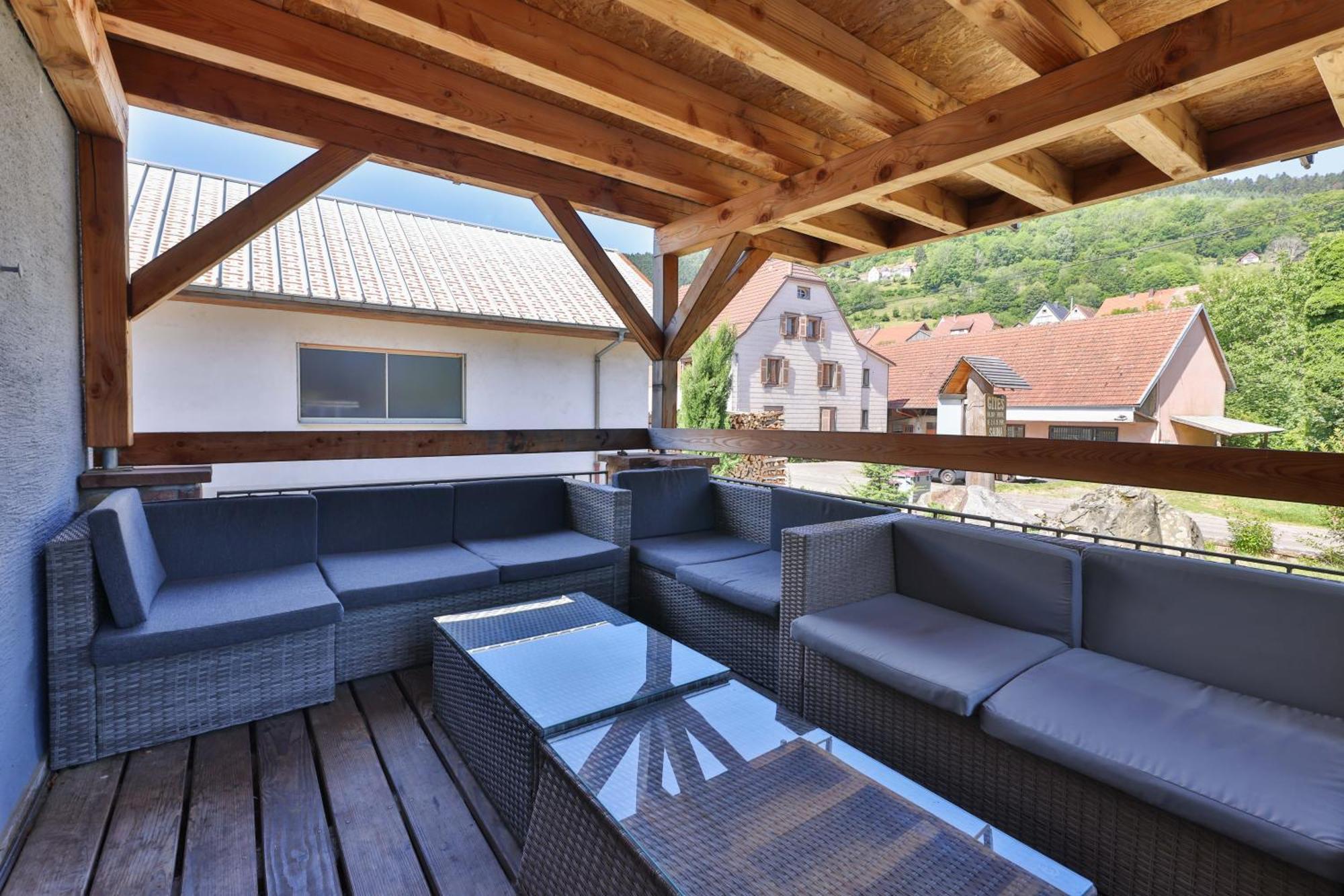 Locations Des 3 Sommets Avec Sauna Et Spa En Alsace Sondernach المظهر الخارجي الصورة